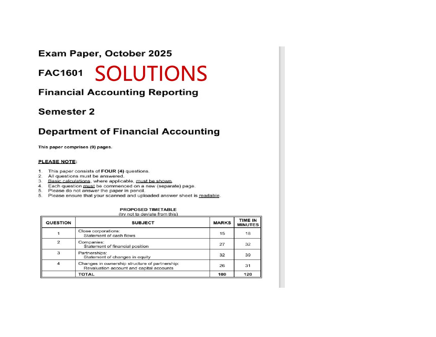 FAC1601 EXAM PACK SEM 1 OF 2026